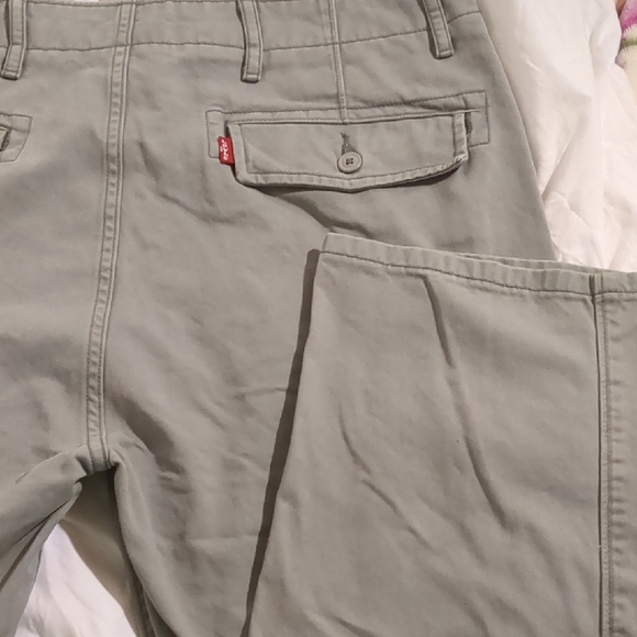 Men's Gray Cargo Pants - Picture 4 of 4